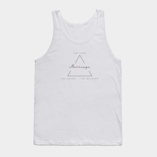 Marriage Triangle, the lord, the lovers, the beloved Tank Top